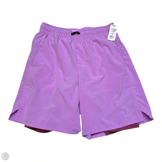 Athletic Shorts By Nike In Pink, Size: Sp