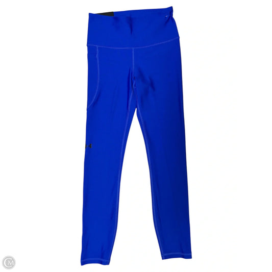 Athletic Leggings By Under Armour In Blue, Size: Xs