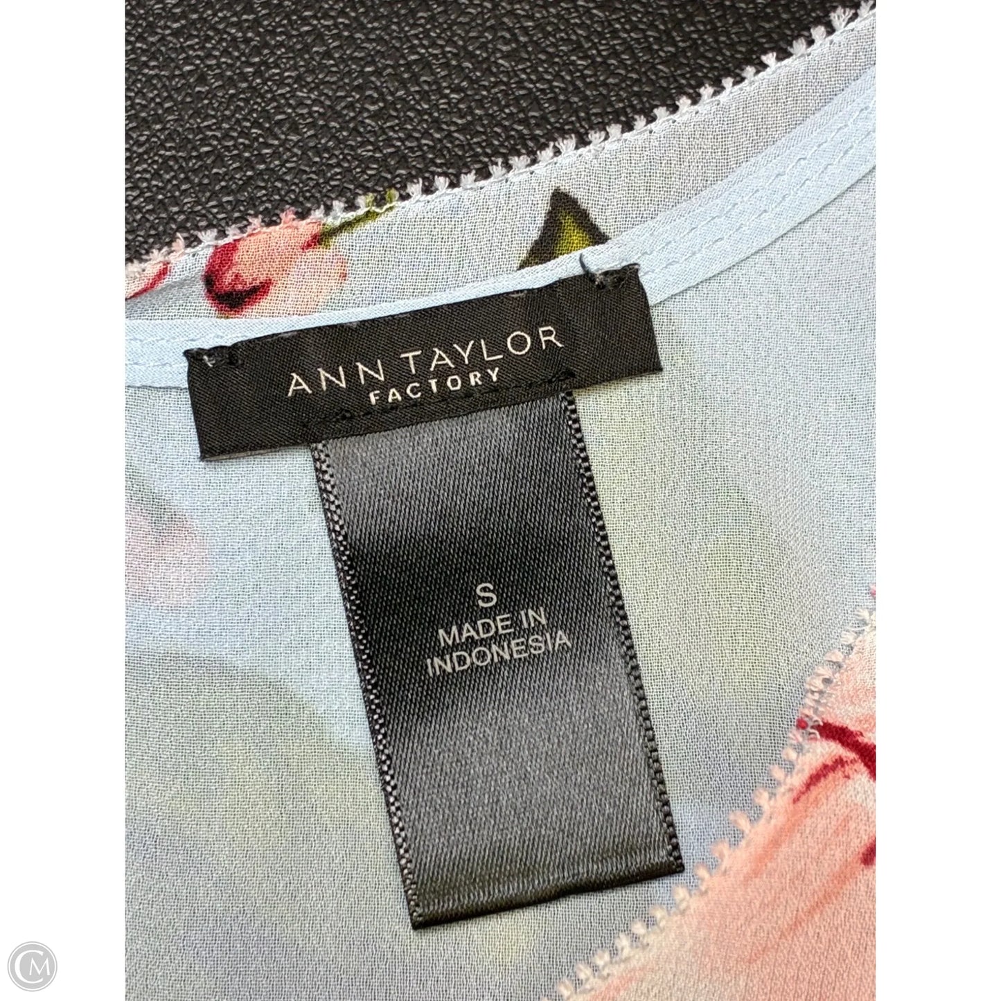Top Sleeveless By Ann Taylor In Floral Print, Size: S