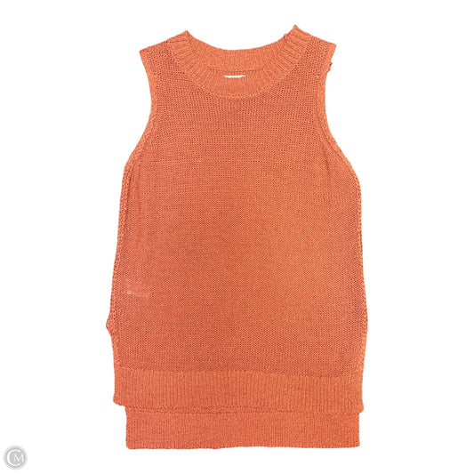 Top Sleeveless By Lou And Grey In Orange, Size: Xs
