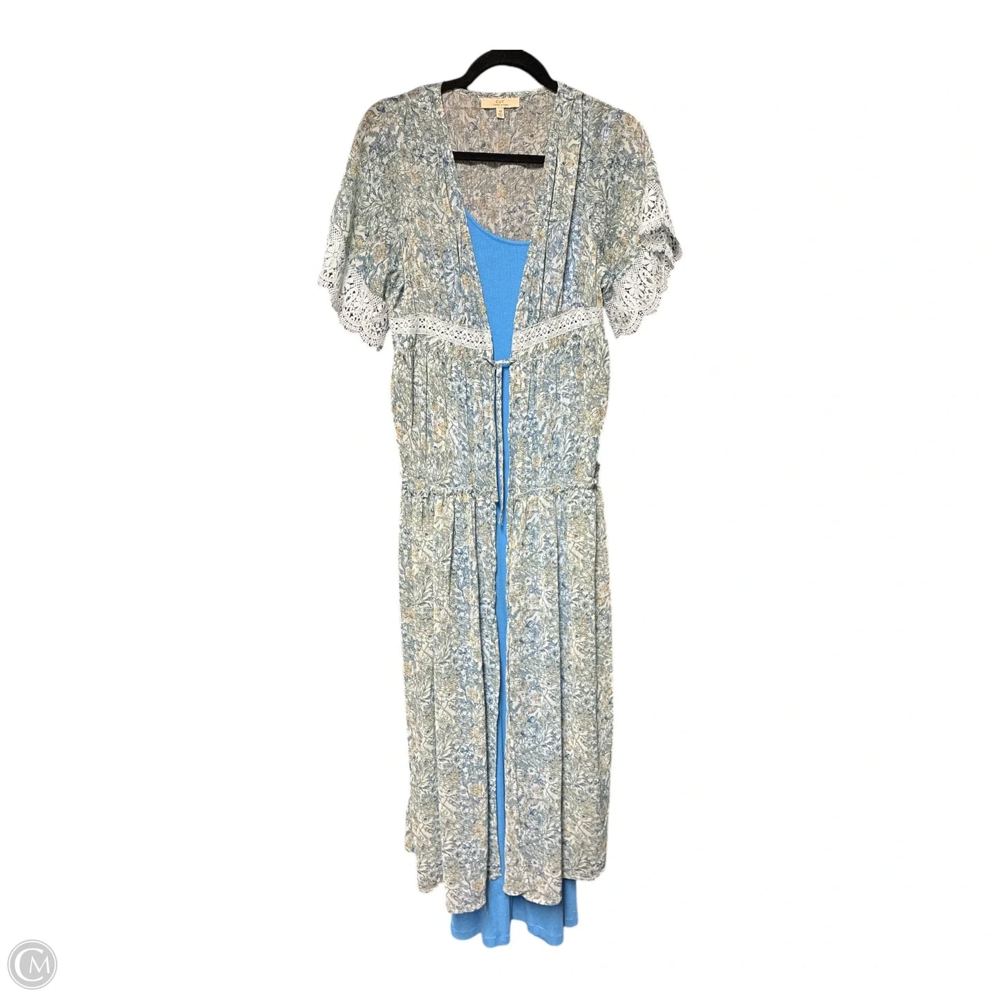 Dress Casual Maxi By Cmf In Blue, Size: S