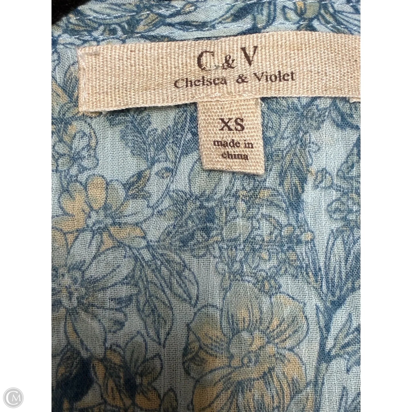 Dress Casual Maxi By Cmf In Blue, Size: S
