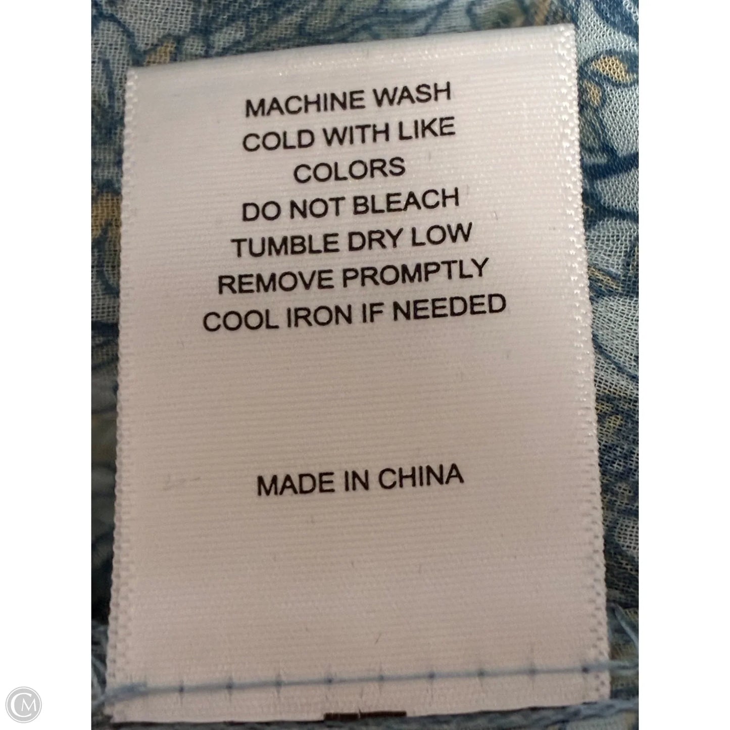 Dress Casual Maxi By Cmf In Blue, Size: S