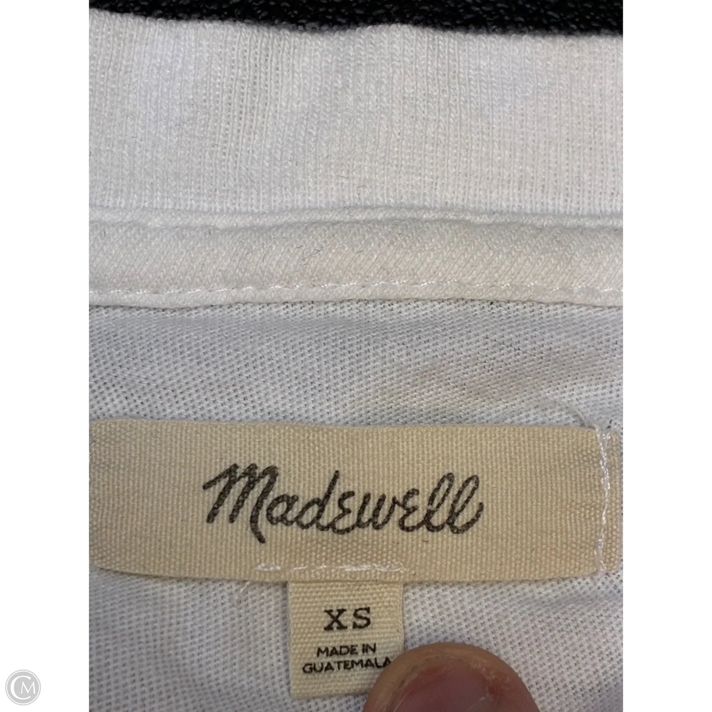 Top Sleeveless Basic By Madewell In White, Size: Xs