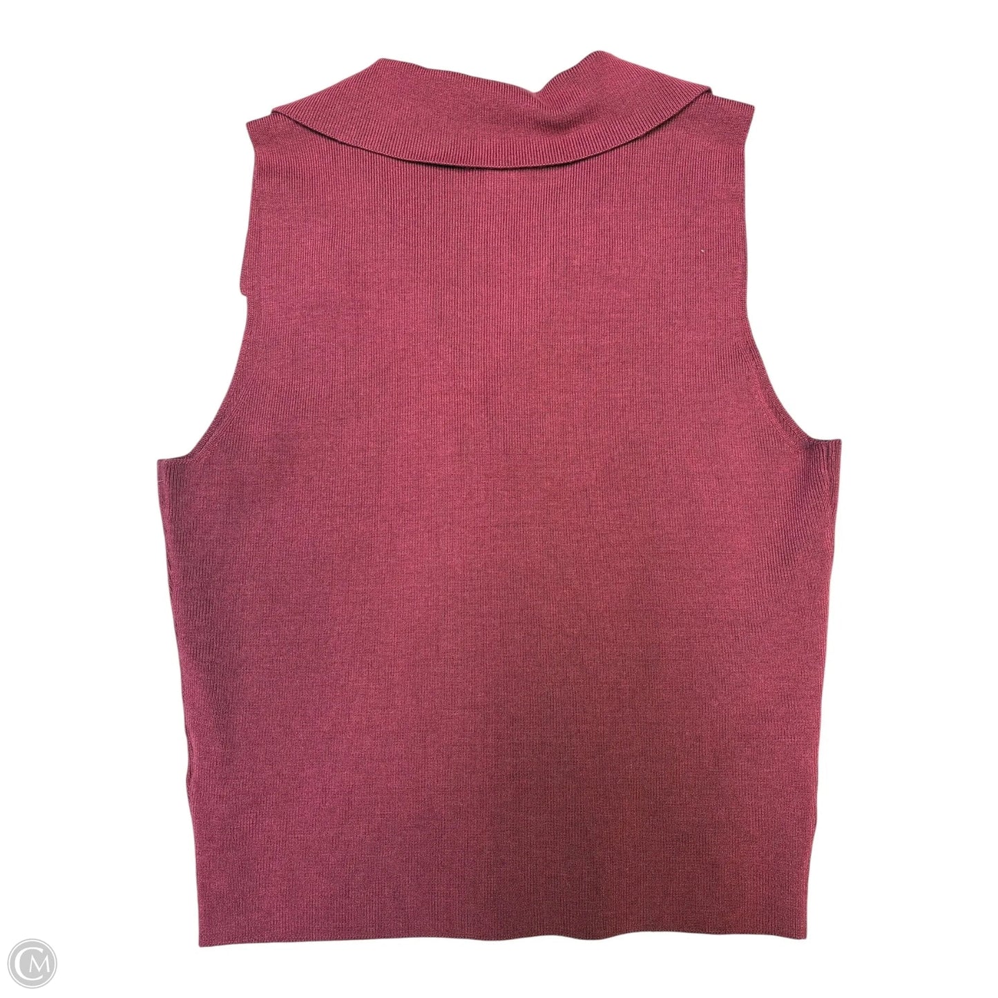 Top Sleeveless By A New Day In Red, Size: M