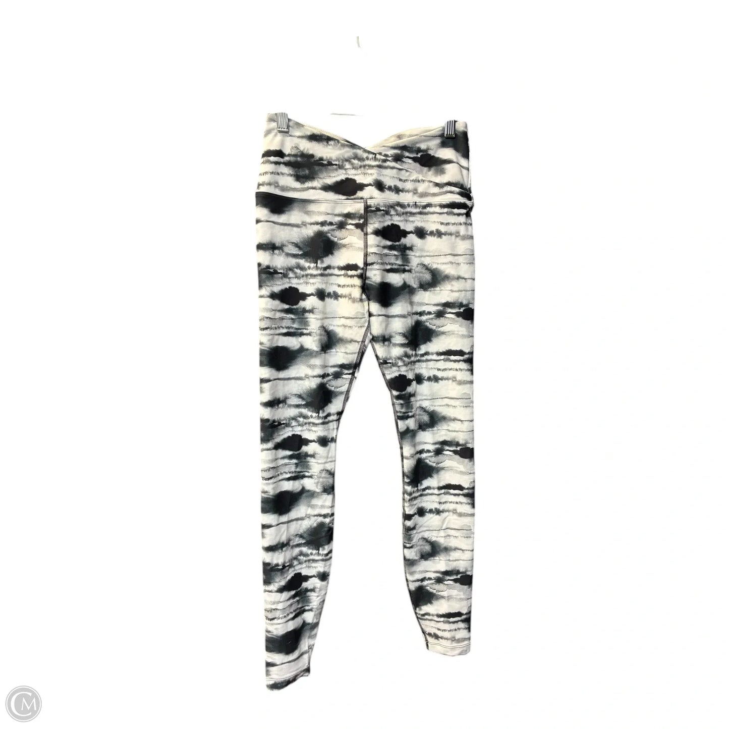 Athletic Leggings By Lorna Jane In Black & White, Size: S