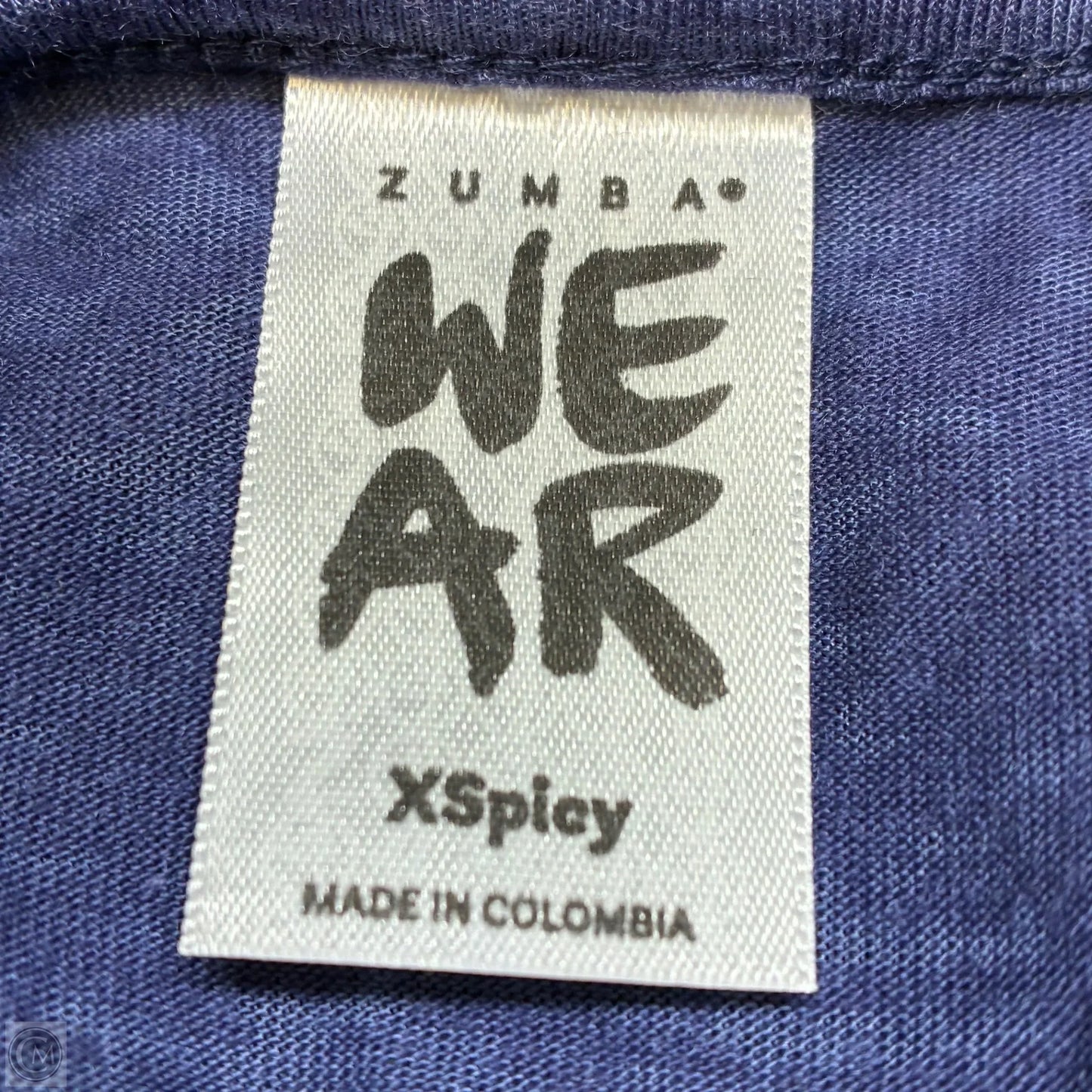 Athletic Tank Top By Zumba In Blue, Size: Xs