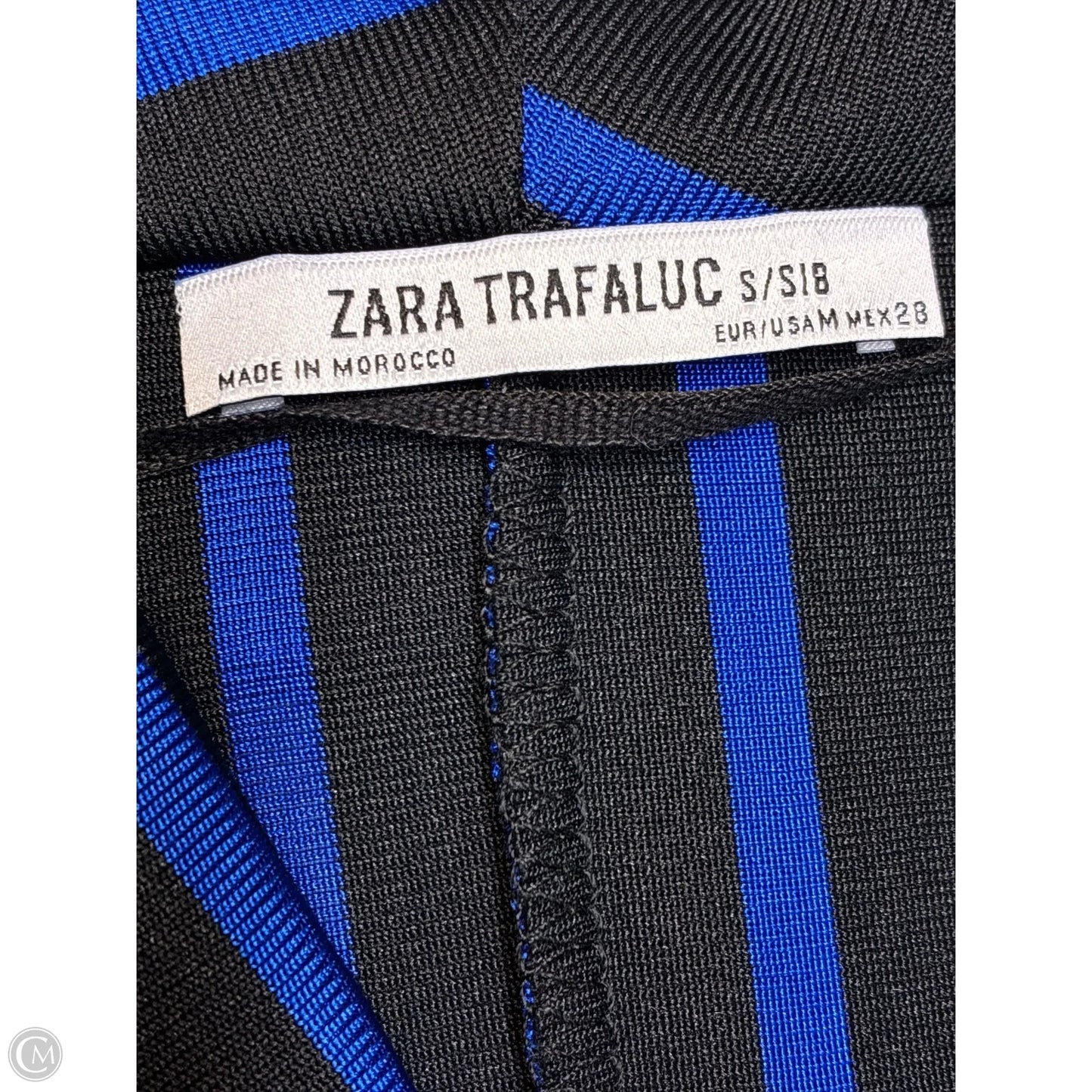 Dress Casual Maxi By Zara In Striped Pattern, Size: S