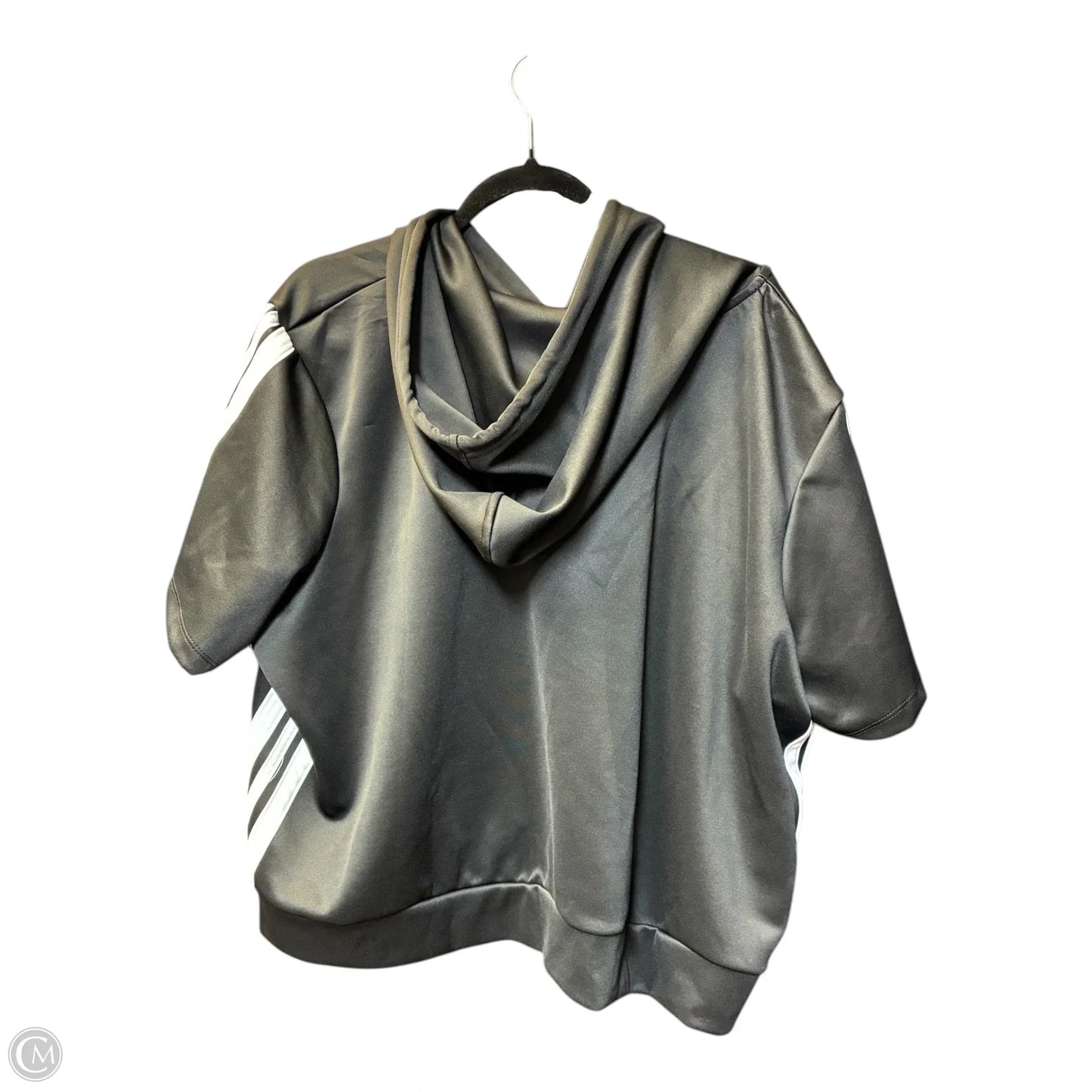 Top Short Sleeve By Ashley Stewart In Black, Size: 3x
