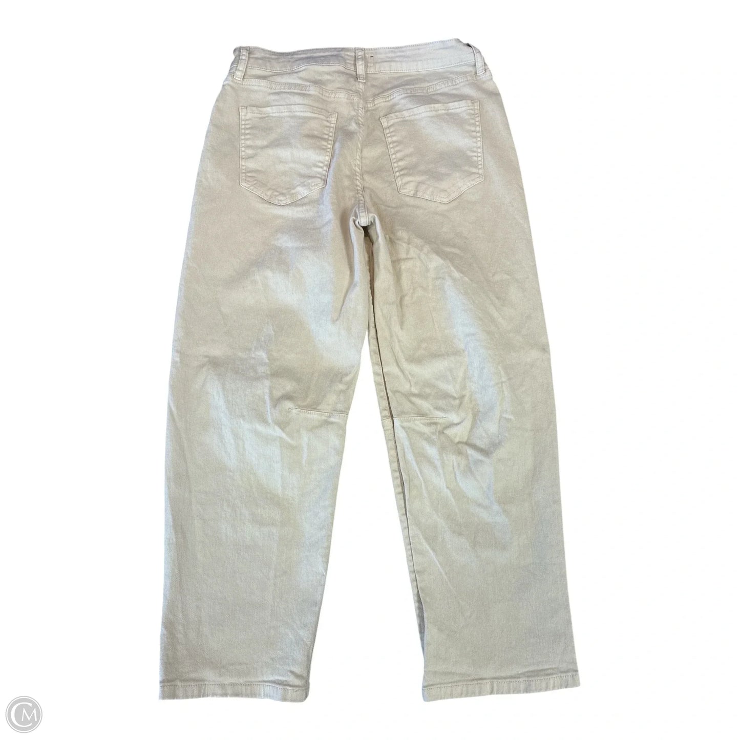 Jeans Wide Leg By Kut In Beige, Size: 10