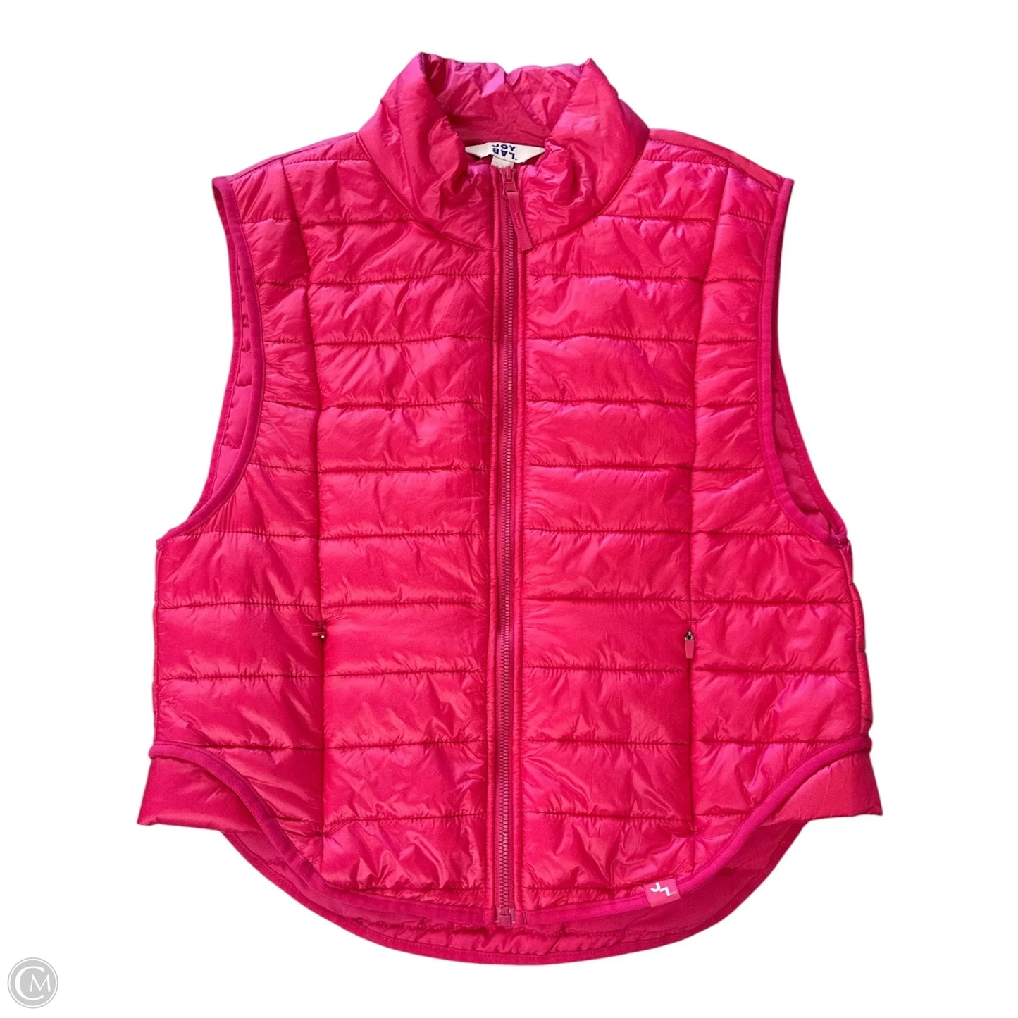 Vest Puffer & Quilted By Joy Lab In Pink, Size: S