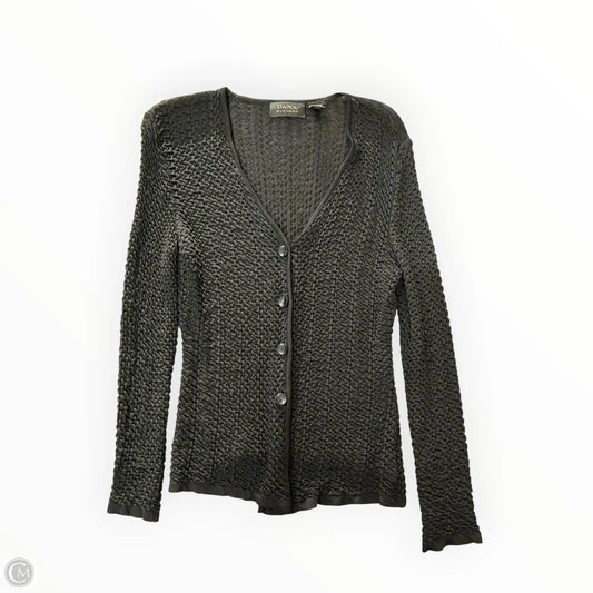 Cardigan By Dana Buchman In Black, Size: M