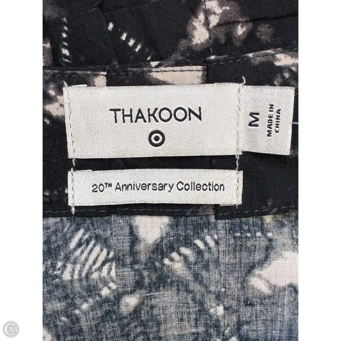 Dress Casual Short By Clothes Mentor In Black & Grey, Size: M