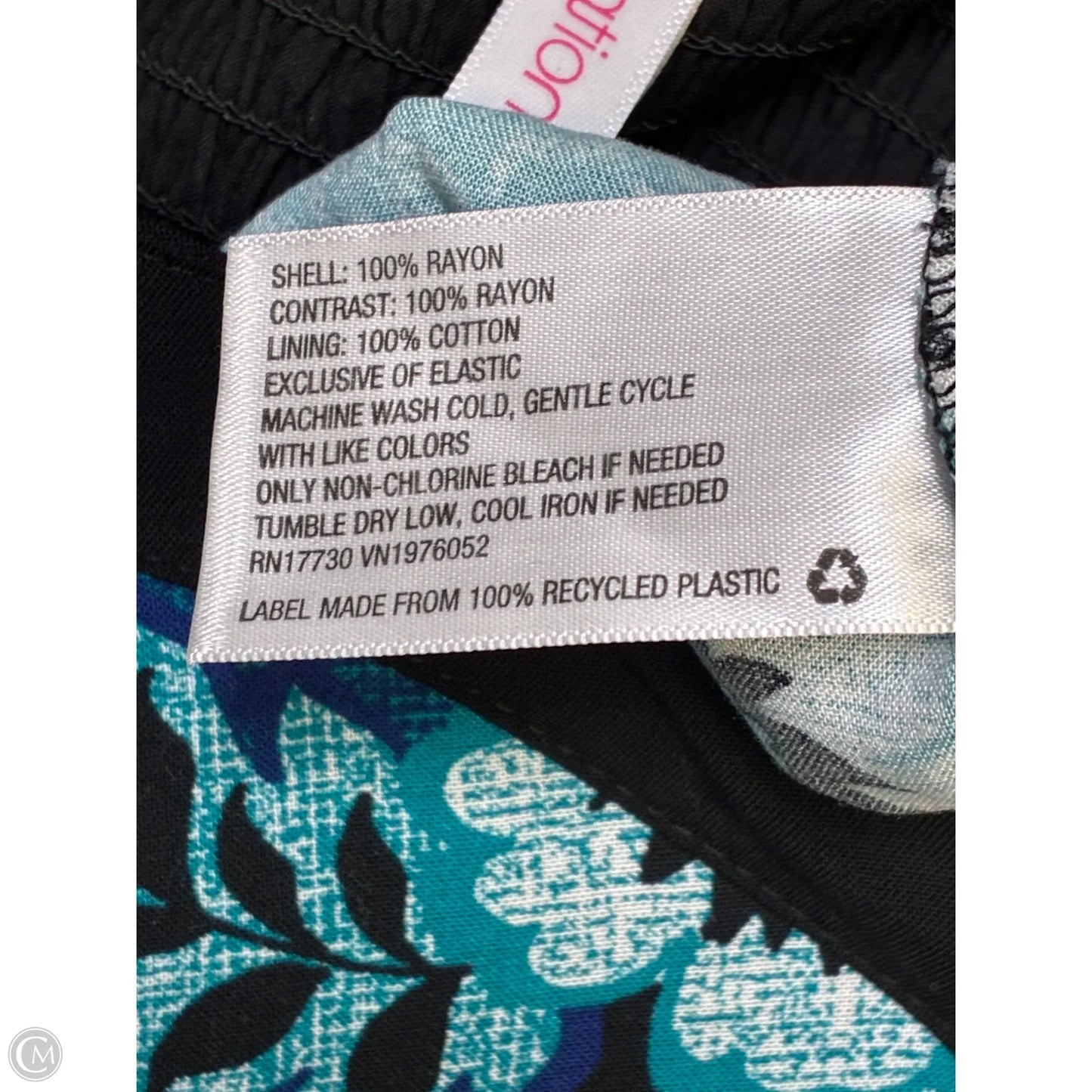 Jumpsuit By Xhilaration In Blue & Green, Size: M
