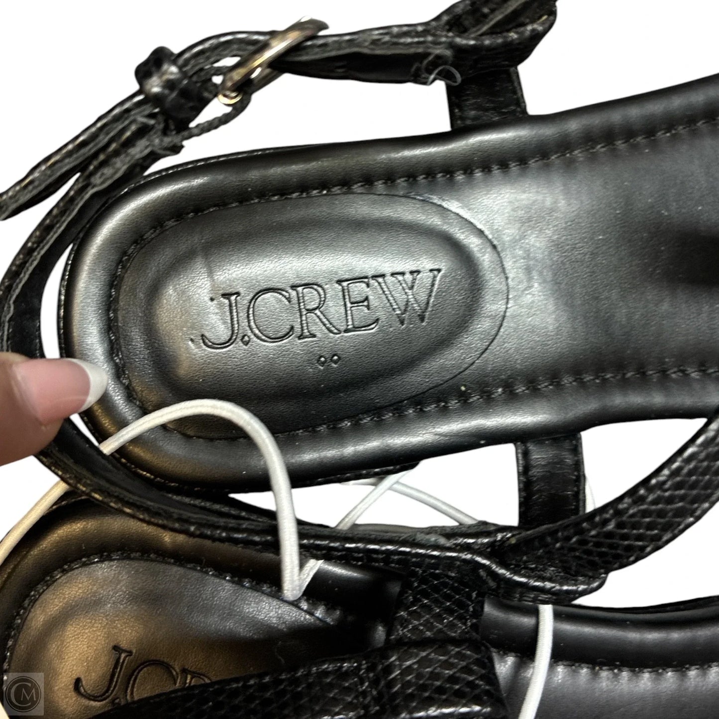 Sandals Flats By J. Crew In Black, Size: 9