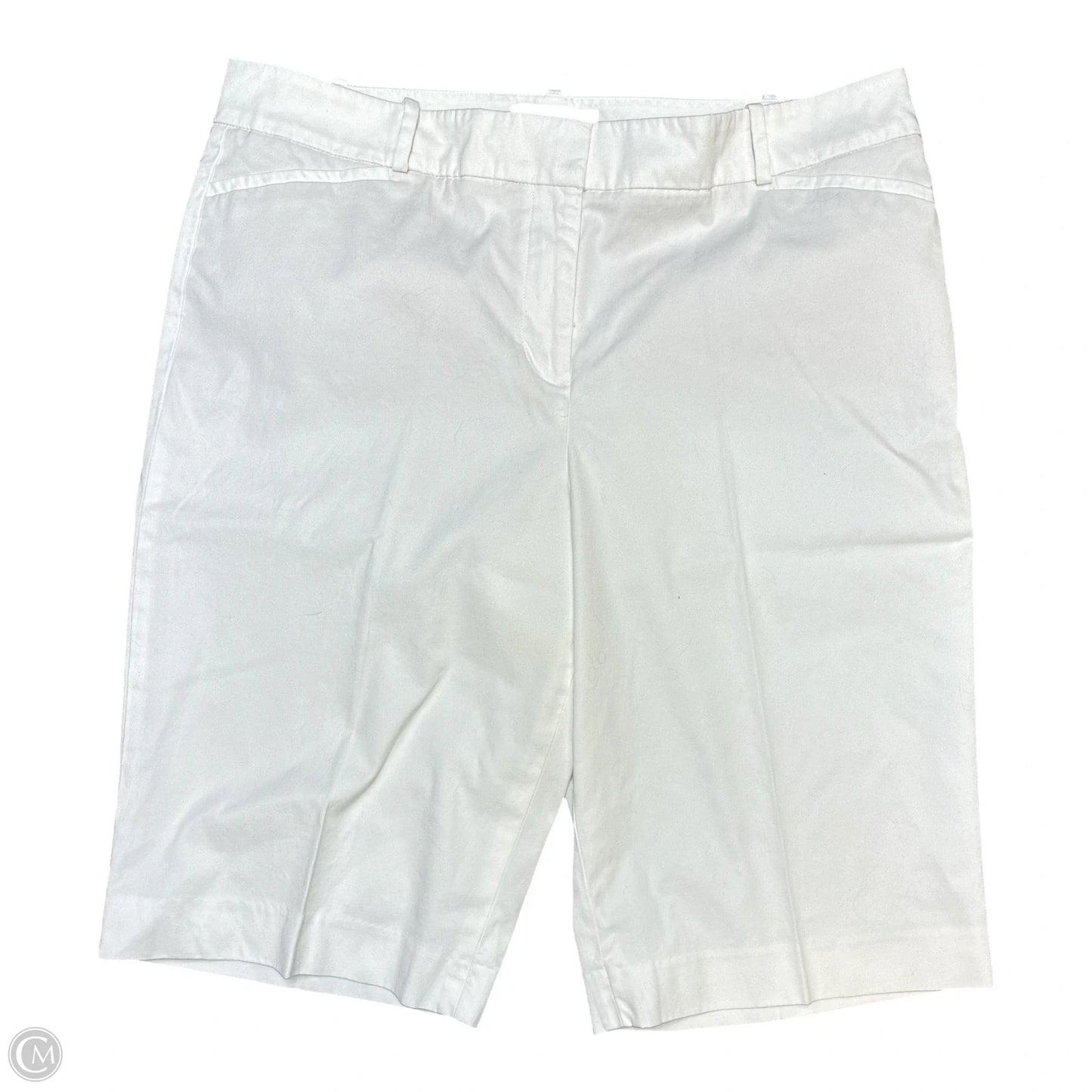 Shorts By Talbots In White, Size: 14