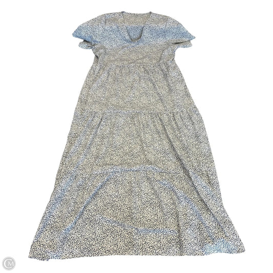 Dress Casual Maxi By Cmf In Animal Print, Size: Xl