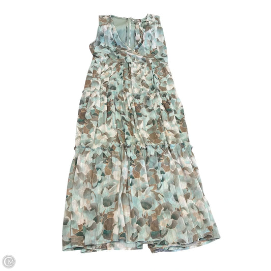 Dress Casual Maxi By Calvin Klein In Green, Size: Xl
