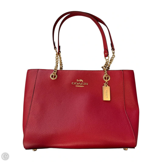 Handbag Designer By Coach, Size: Medium