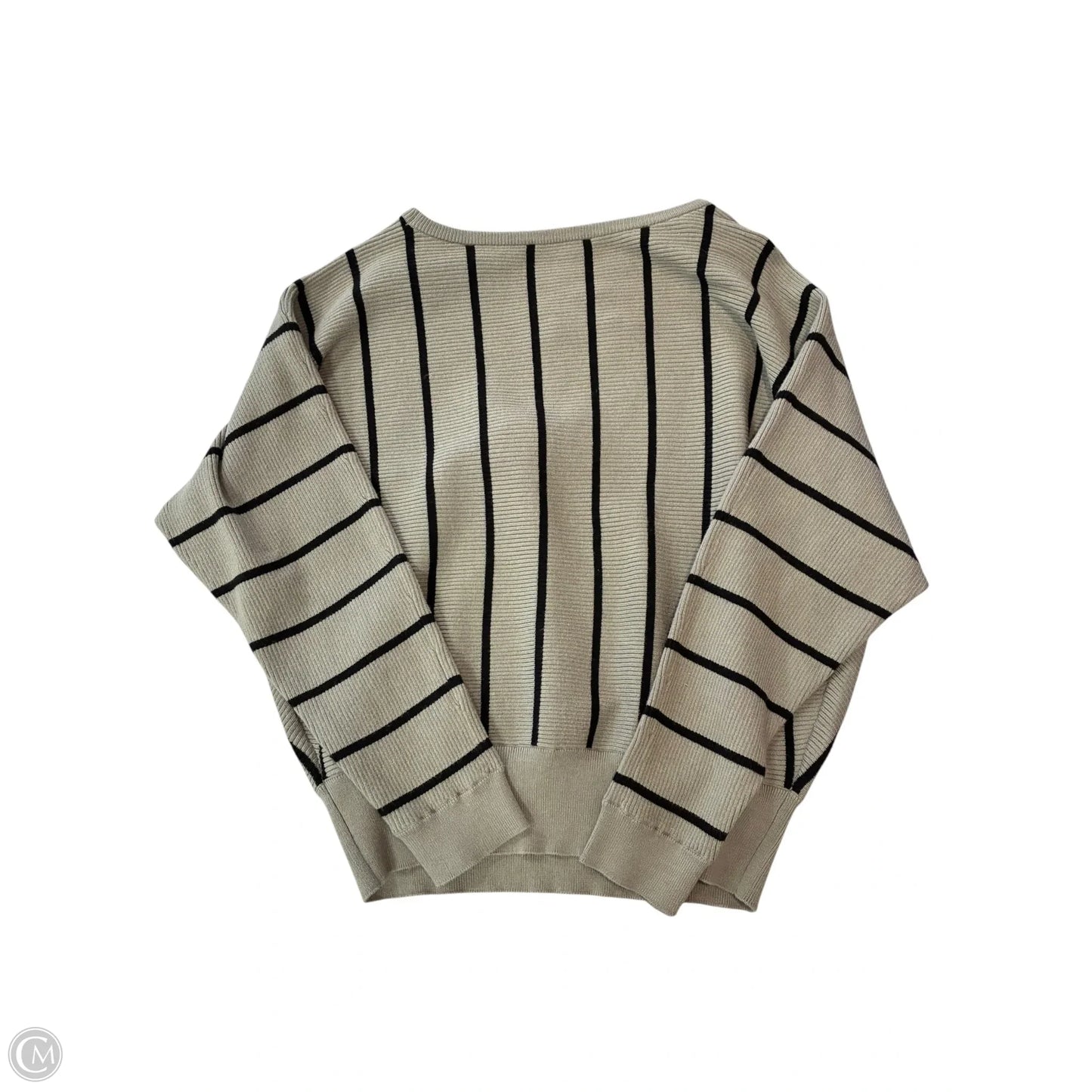 Sweater By Philosophy In Black & Green, Size: L