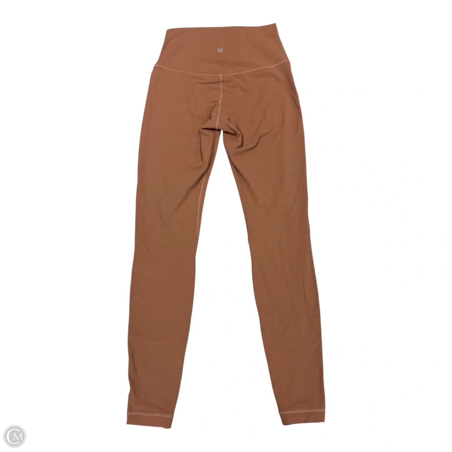 Athletic Leggings By Lululemon In Tan, Size: M