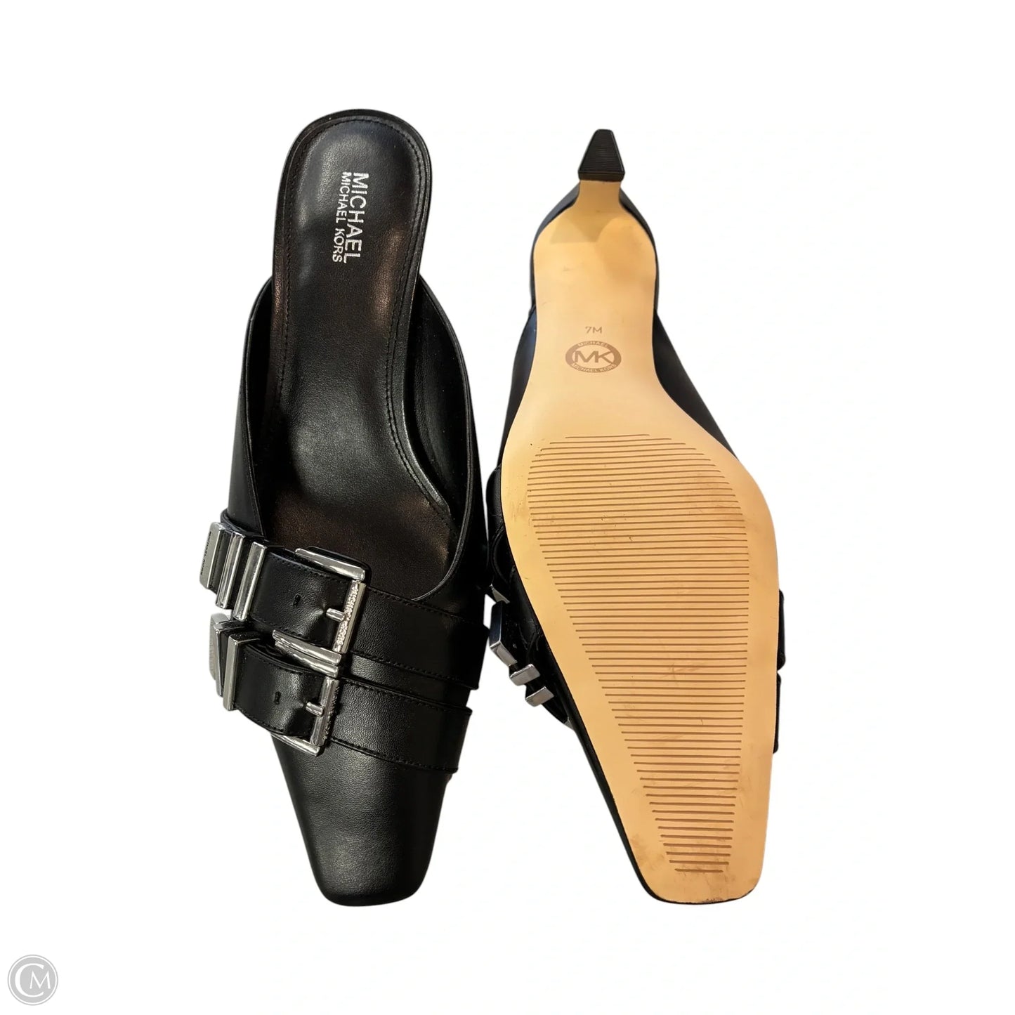 Shoes Designer By Michael Kors In Black, Size: 7