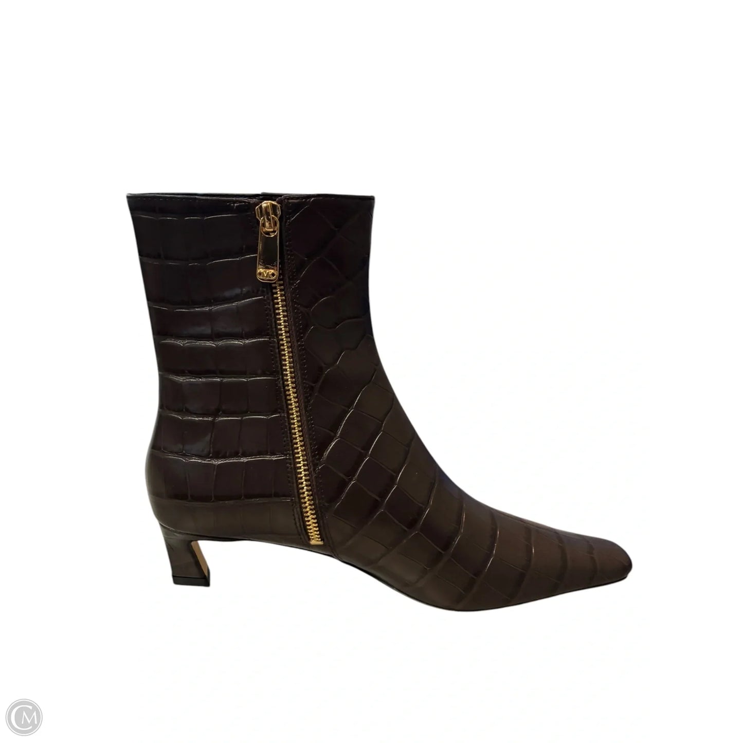 Boots Designer By Michael Kors In Brown, Size: 7