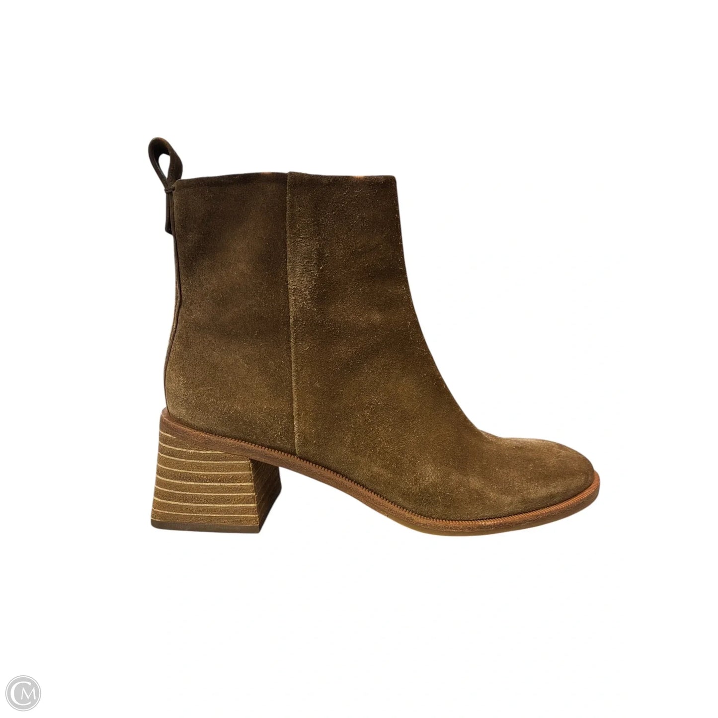 Boots Designer By Tory Burch In Brown, Size: 6.5