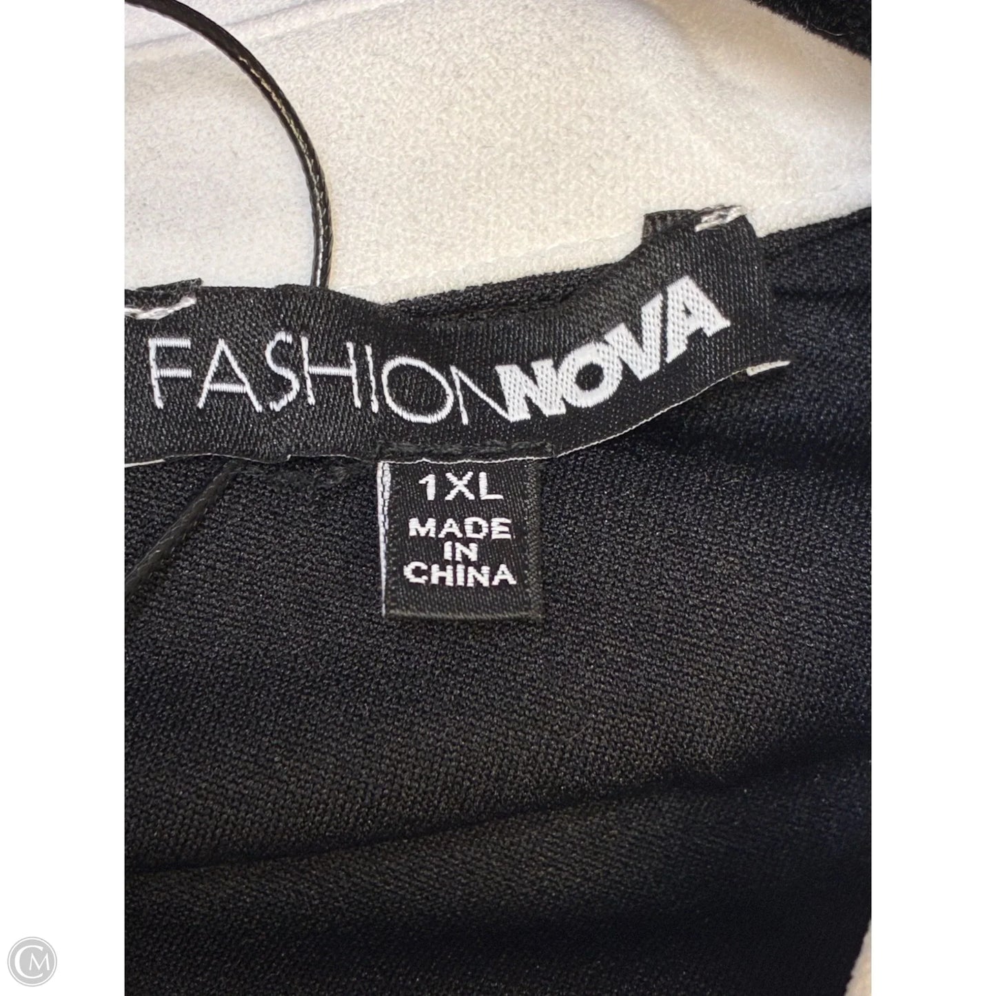 Dress Party Long By Fashion Nova In Black & White, Size: 1x