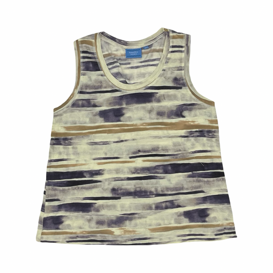 Tank Top By Simply Vera In Purple & Tan, Size:Xl