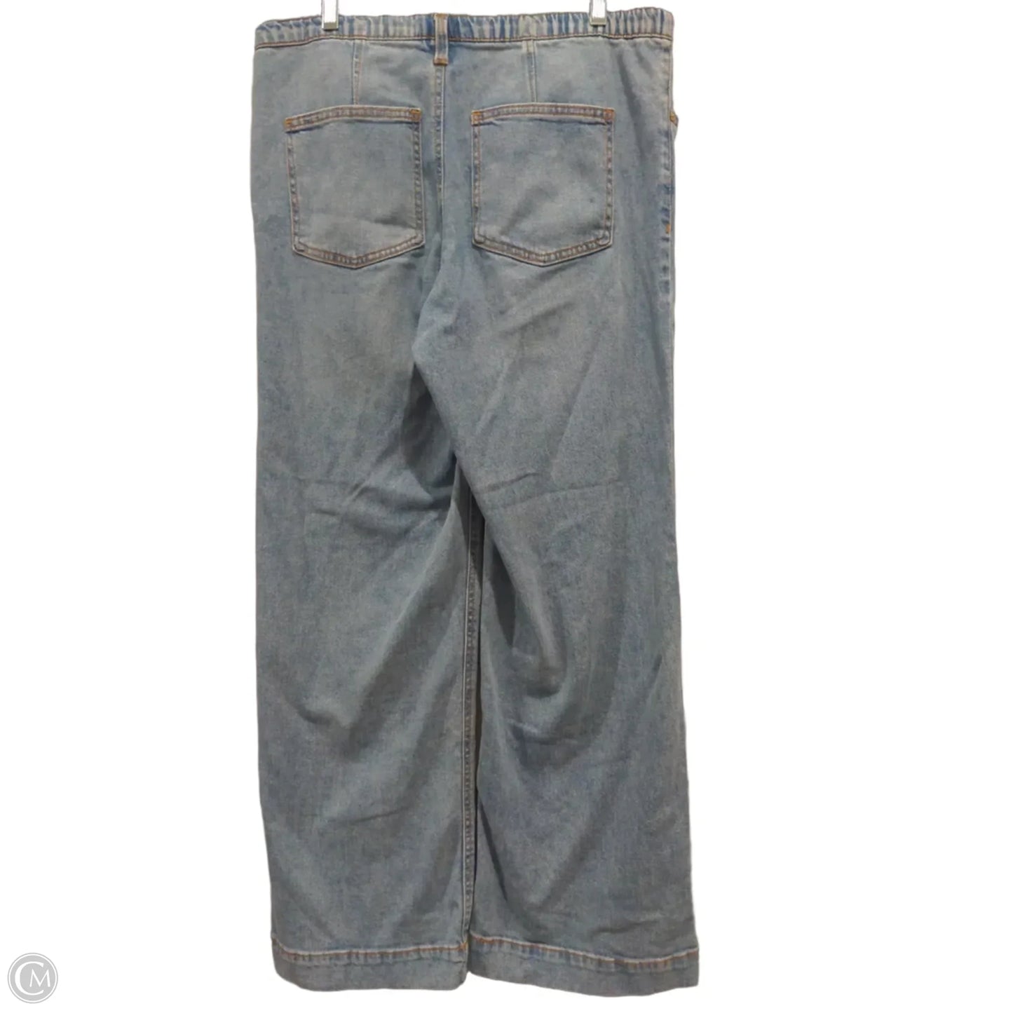 Jeans Straight By Oat In Blue, Size: 6