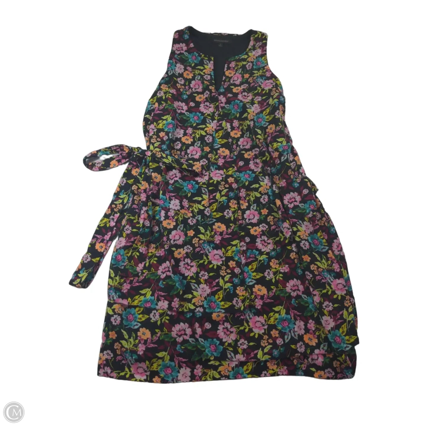 Dress Party Midi By Banana Republic In Floral Print, Size: S