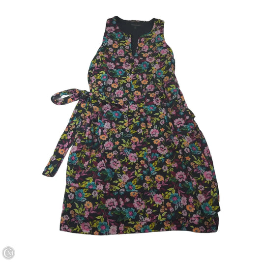 Dress Party Midi By Banana Republic In Floral Print, Size: S