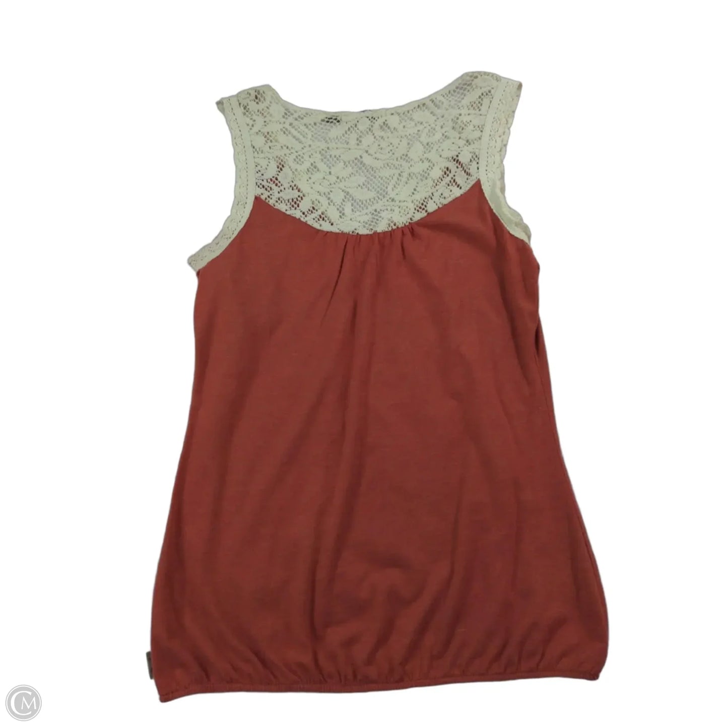 Top Sleeveless By Prana In Cream & Orange, Size: Xs