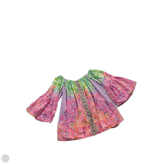 Blouse 3/4 Sleeve By Lilly Pulitzer In Multi-colored, Size: Xs