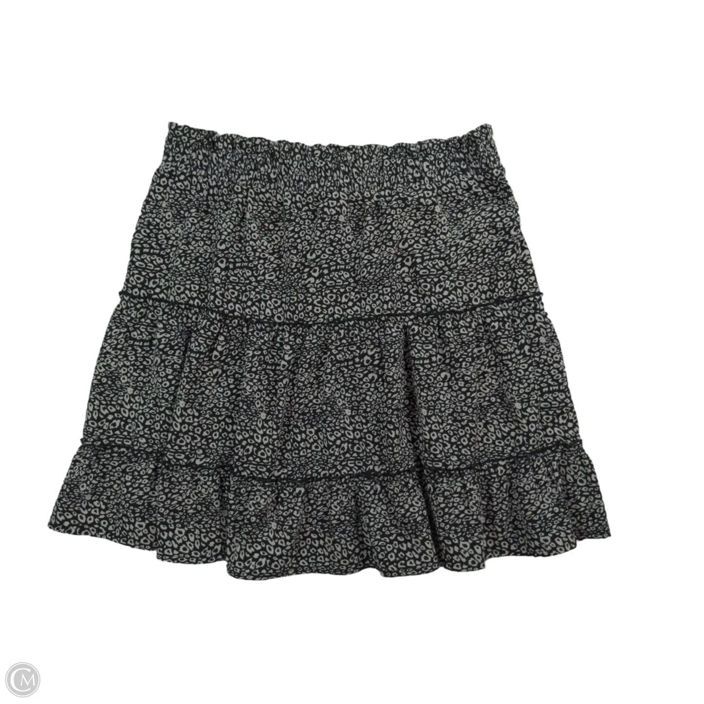 Skirt Midi By Potters Pot In Black & White, Size: S