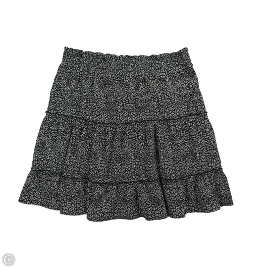 Skirt Midi By Potters Pot In Black & White, Size: S