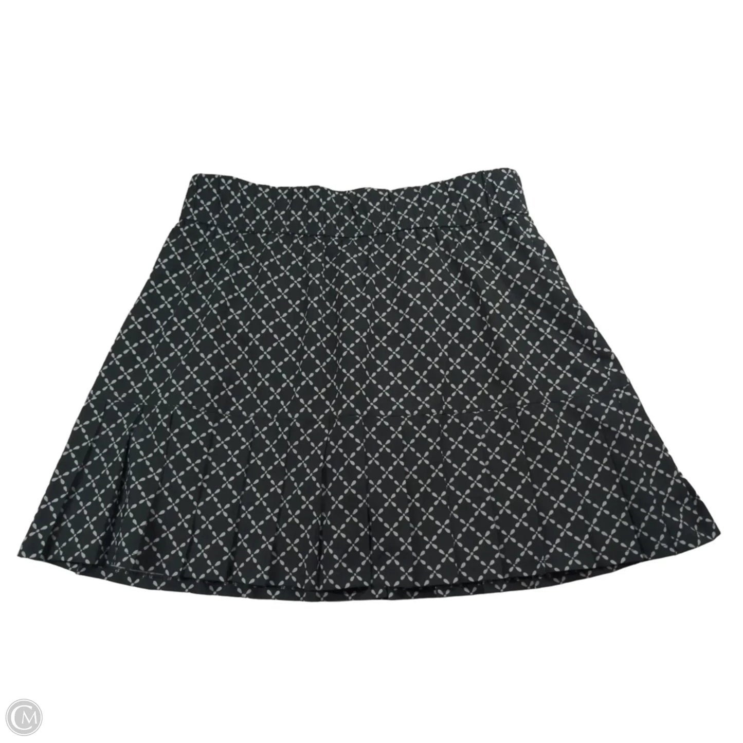 Skirt Mini & Short By Talbots In Black & White, Size: S