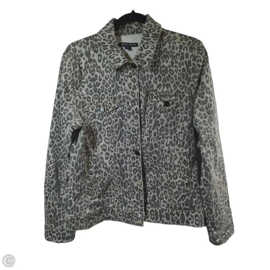 Jacket Other By Boston Proper In Animal Print, Size: L