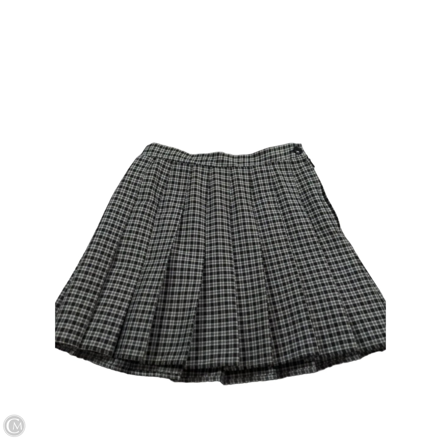 Skirt Midi By Rewind In Plaid Pattern, Size: S