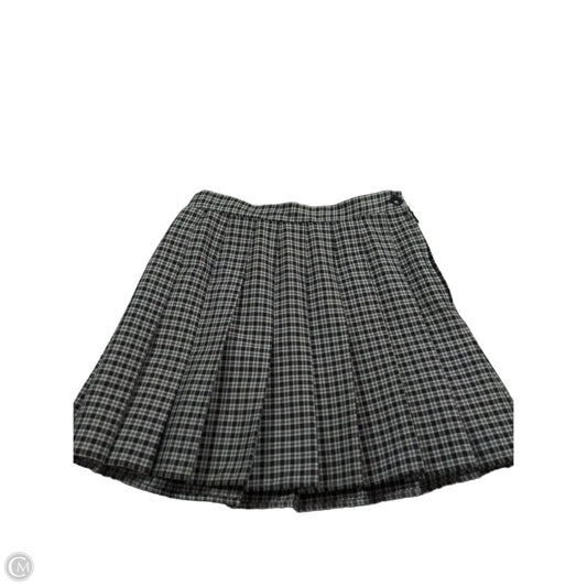 Skirt Midi By Rewind In Plaid Pattern, Size: S