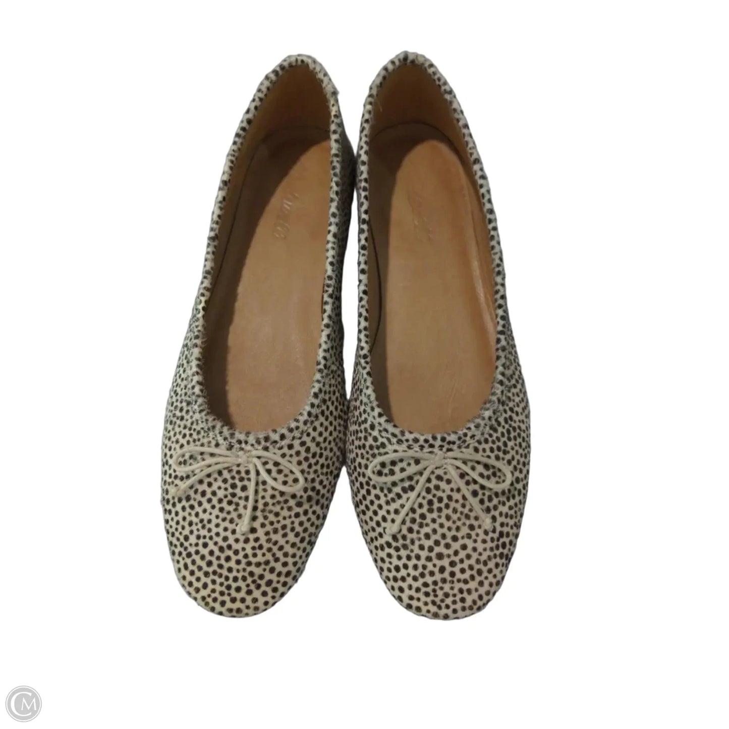 Shoes Flats By Madewell In Brown & Cream, Size: 9