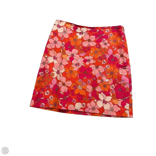 Skirt Midi By Talbots In Floral Print, Size: 6