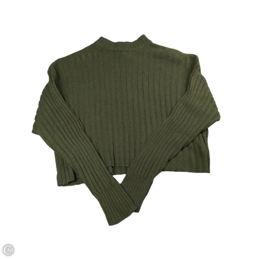 Top Long Sleeve By American Eagle In Green, Size: Xs