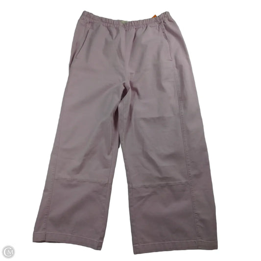 Pants Wide Leg By Pilcro In Pink, Size: L