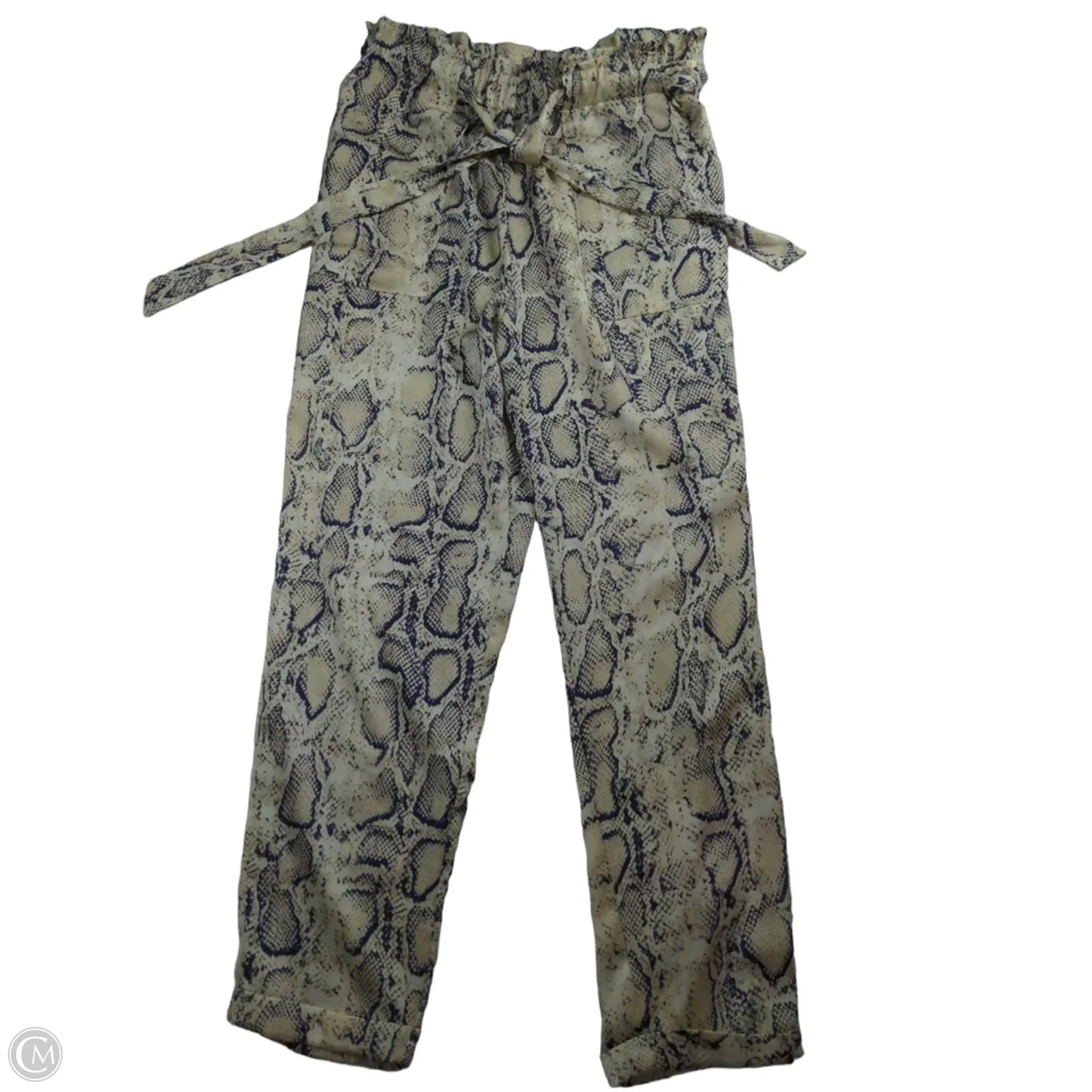 Pants Other By Sans Souci In Snakeskin Print, Size: L