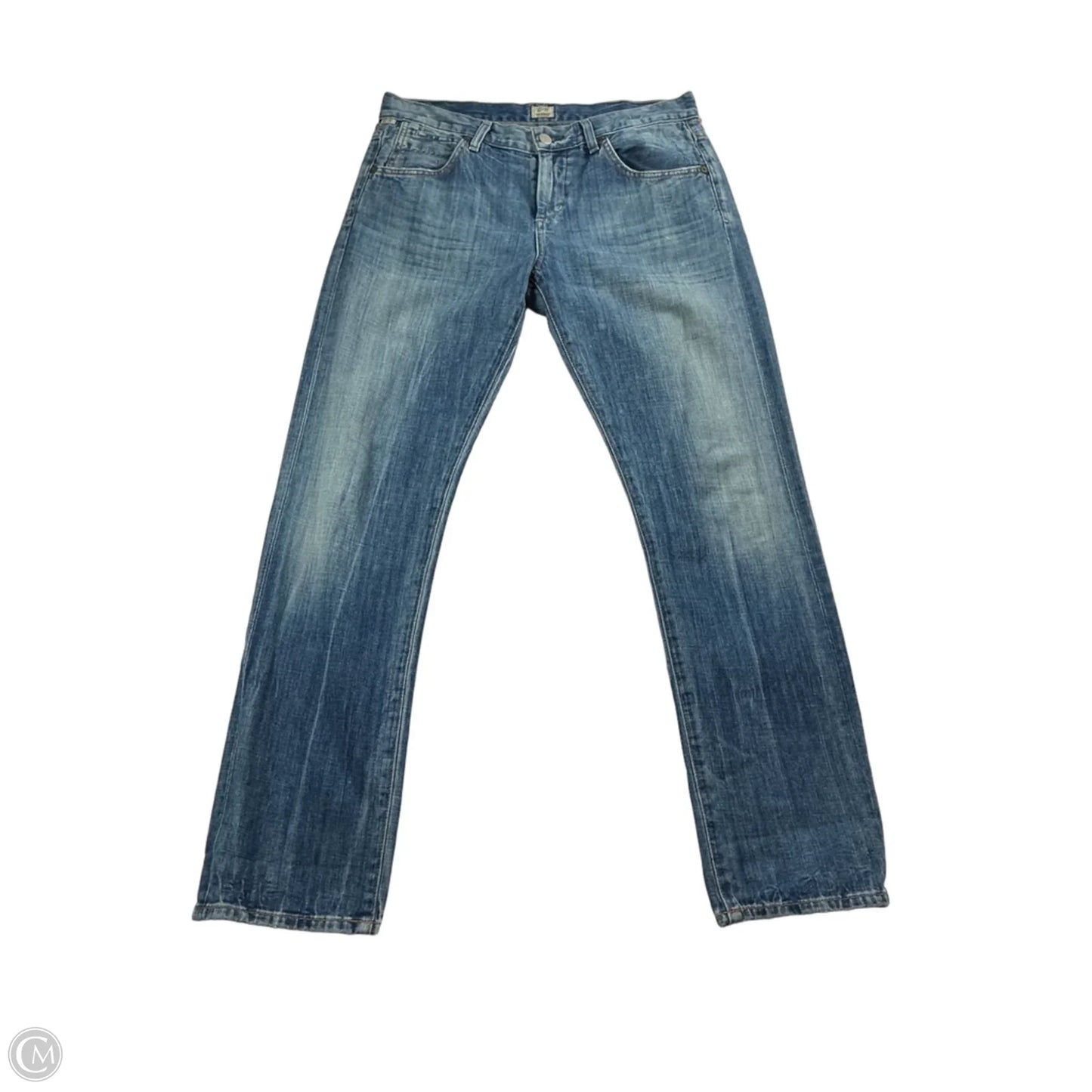 Jeans Straight By Citizens Of Humanity In Blue Denim, Size: 2