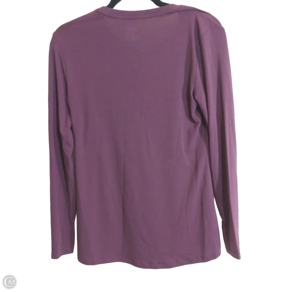 Top Long Sleeve Basic By Old Navy In Maroon, Size: S