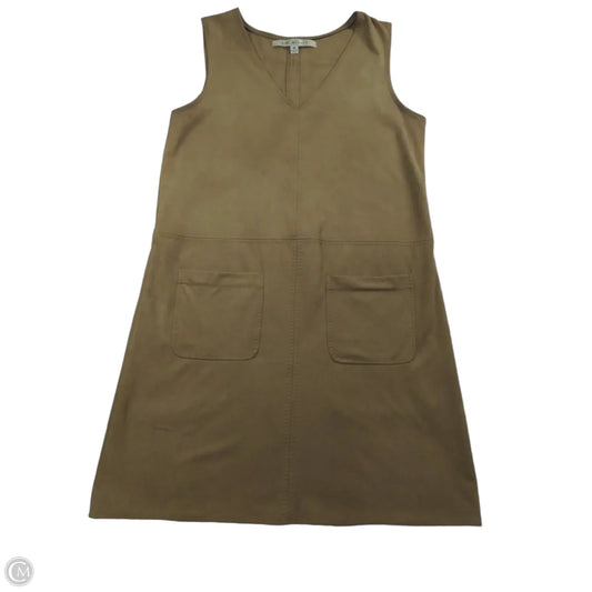 Dress Casual Short By Max Studio In Tan, Size: M