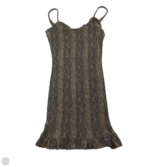 Dress Casual Short By Storia In Tan, Size: M